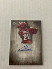 Carlos Tocci 2014 Inception  Auto Card #PA-CT