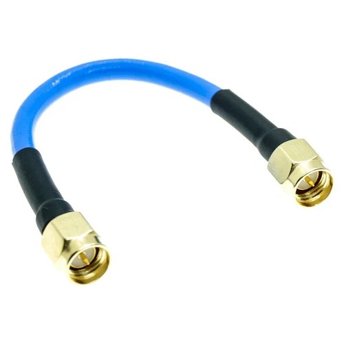 SMA male to SMA male plug connector soldier RG402 RG-402 Semi Flexible RF Coax - Zdjęcie 3 z 5