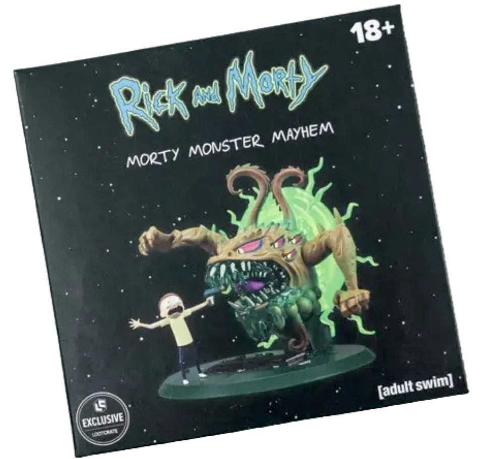 Rick and Morty Morty Monster Mayhem Figure - Loot Crate Exclusive NEW - Image 2 of 4