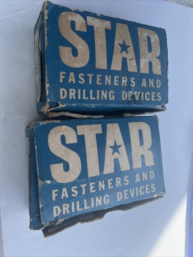STAR Snapin Toggle Bolts Fasteners Ceilings etc 1/4 42 Pieces. New Old Stock