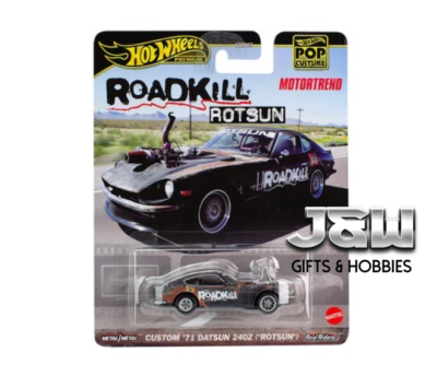 Hot Wheels Custom 71 Datsun 240z Rotsun Motortrend 1/64 | eBay