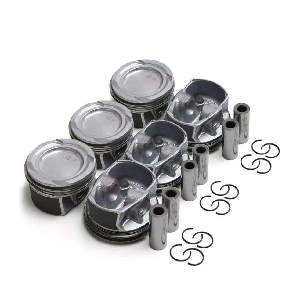 Juego de 6 pasadores y anillos de pistón Φ83 mm para Mercedes-Benz AMG S500 W222 W167 M256 Foto 4 de 4