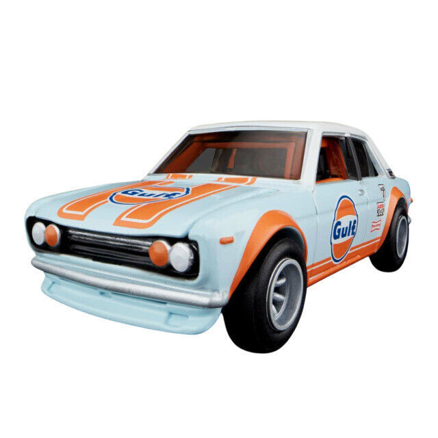 Hot Wheels Collectors RLC Exclusive Datsun 510 Toy Car - Gulf Powder  Blue/White