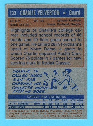 1972-73 TOPPS BASKETBALL CARD SINGLES COMPLETE YOUR SET U-PICK UPDATED 8/28 - Picture 221 of 351
