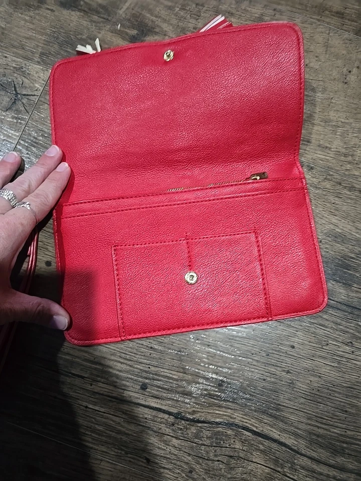 Muñequera Merona para mujer roja talla mediana Foto 3 de 4