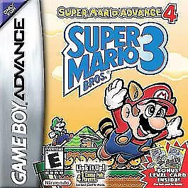 Super Mario Advance 4: Super Mario Bros. 3 Game Boy Advance 2003 CIB Rare 