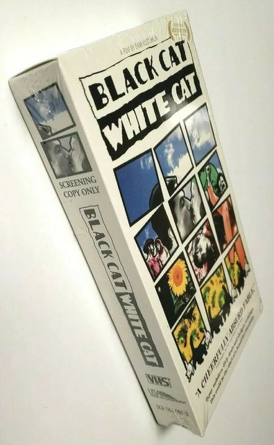 Black Cat White Cat New Screening Copy Vhs Sealed 2000 Subtitles Emir Kusturica