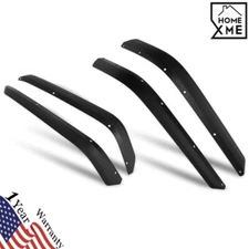 4 PCS Front & Rear Fender Wheel Flares Liner Fit 2007-2018 Jeep Wrangler JK JKU