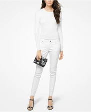 MICHAEL Michael Kors Black Gusset Medium Clutch