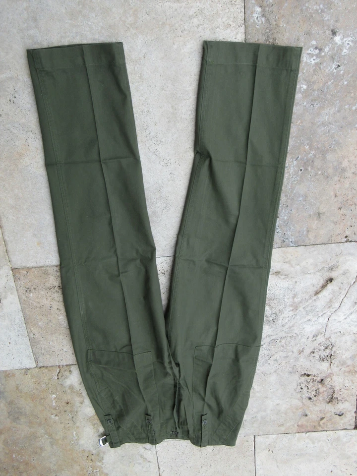 Vintage Ejercito Británico Pantalón Campo 80s 90s Original Ligero Verde - Imagen 2 de 4