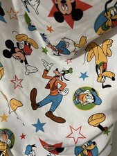 Disney Crib Fitted Sheet Goofy, Mickey, Donald, Pluto 