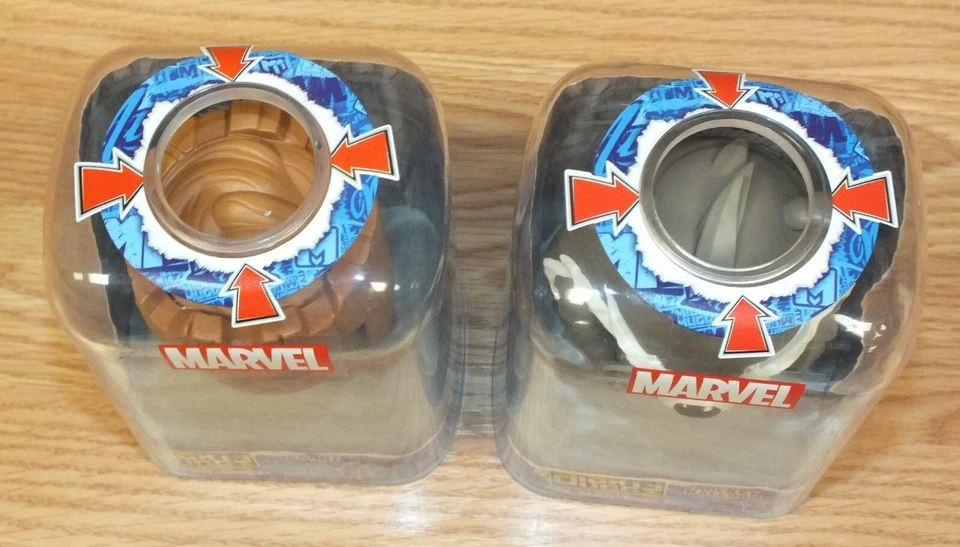 Lote de 2 figuras coleccionables Hasbro Marvel Muggs Groot & Rocket Racoon **LEER** Foto 3 de 4