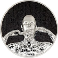 SECOND SKIN 1 oz. Silver Prof Coin $5 Cook Islands 2023