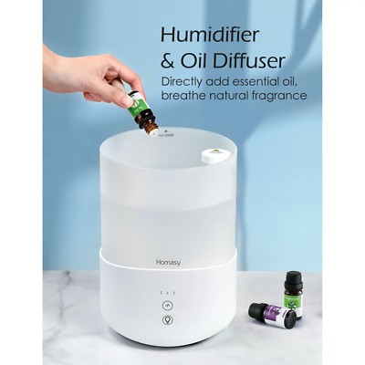 Humy Diffuser Homasy HM510A 2.5L Humidifier/Diffuser 7-Color Night Light | eBay
