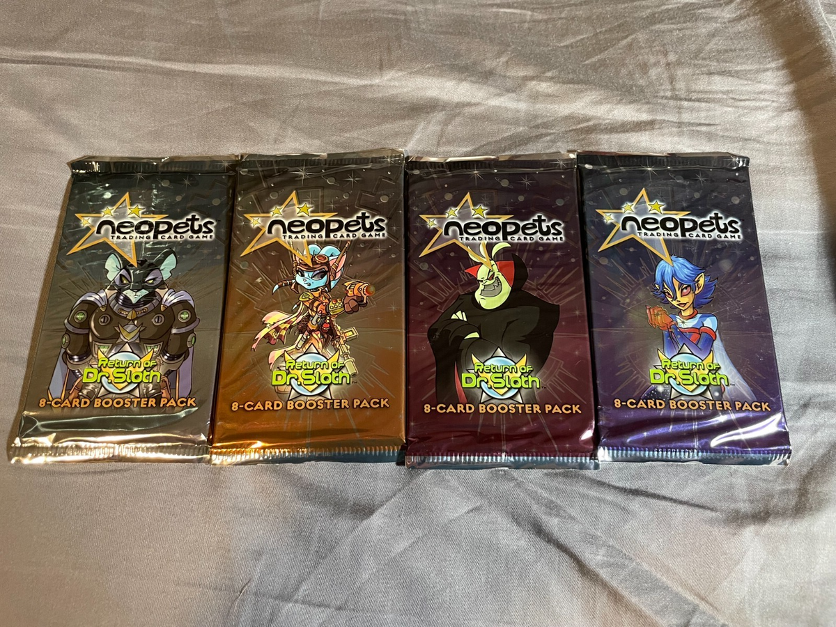neopets tcg booster box Battledome Return of Dr. Sloth – The Ballers Bank add two new Paint Brushes Neopets Battledome Trading Card Game