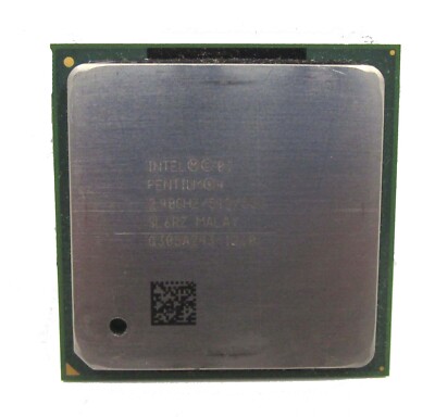 INTEL Pentium 4 Processor @ 2.40GHz 512KB 533MHz Socket 478 SL6RZ