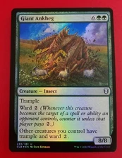 1x Giant Ankheg | FOIL | Battle for Baldur's Gate | MTG Magic Cards