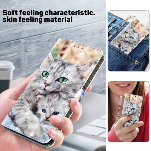 Wolf Dog Flower Cat Wallet Cover Case For Google Pixel 9 8 7 6 9A 8A 7A 6A 5 4A - Picture 16 of 28
