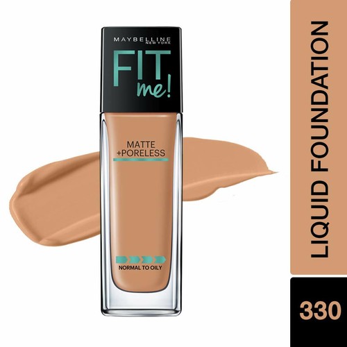 Maybelline New York Fit Me Matte+Poreless Liquid Foundation 30ml - Bild 30 von 35