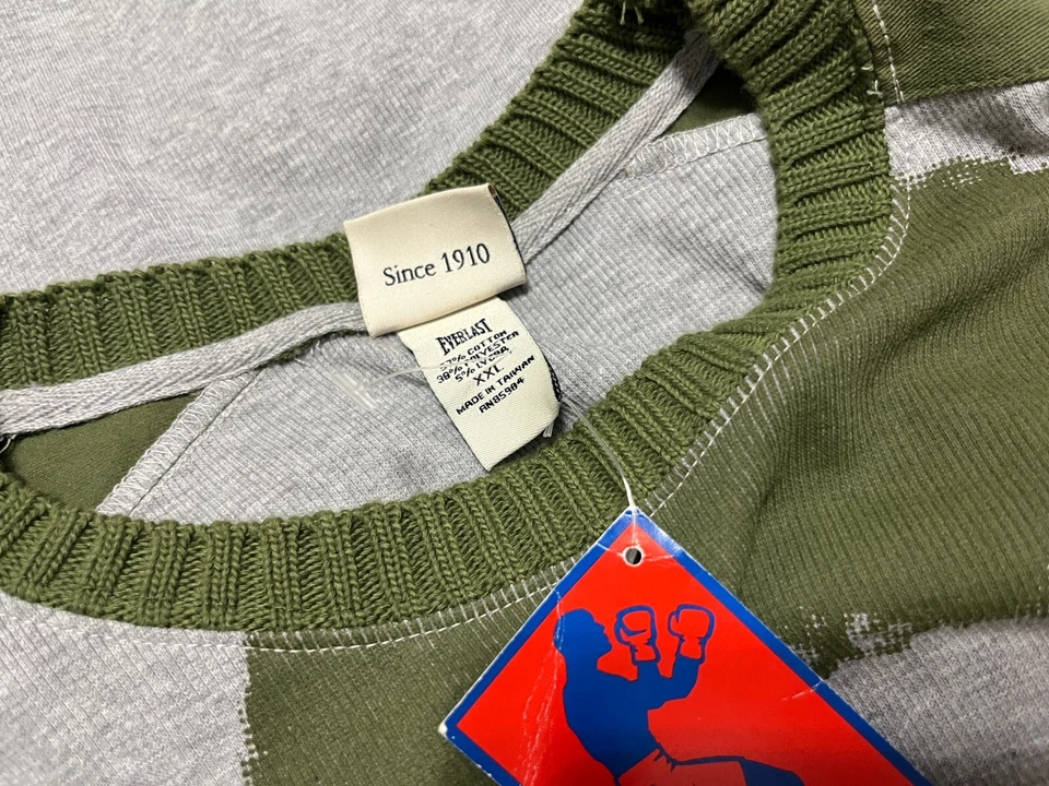 Sudadera vintage Joe Louis Everlast Heritage campeón mundial de boxeo para hombre etiqueta XXL. Foto 4 de 4