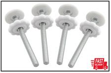 4 Pack Baby Gate Threaded Spindle Rod 8MMM8 Screw Bolts Hardware Parts Kit