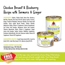 Weruva Chicken Rice Wet Dog Food, 6oz Can (8 Pack) 13.77 per gallon