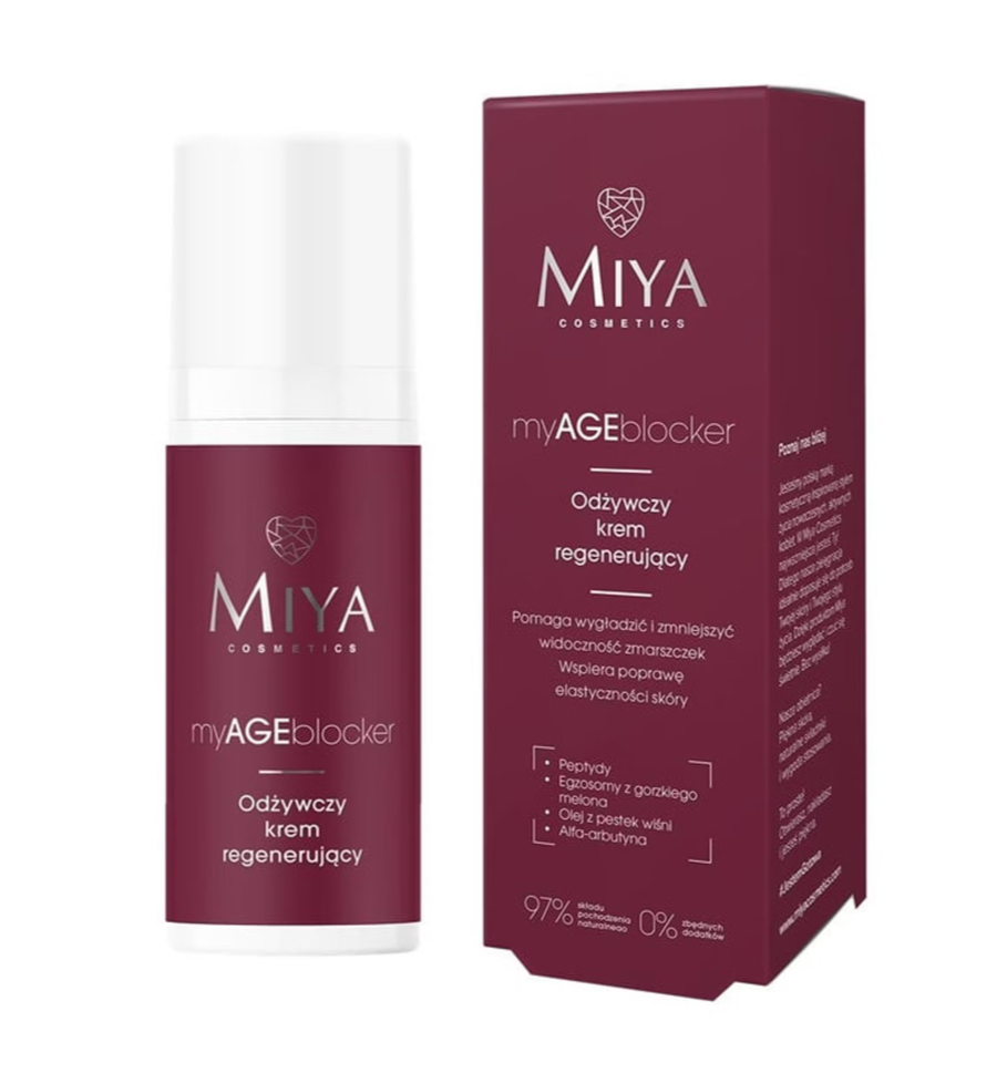 Miya myAGEblocker Regenerating Nourishing Anti-Wrinkle Face Cream 50ml