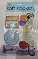 me my big ideas soft spoken scrapbook Happy Birthday  stickers