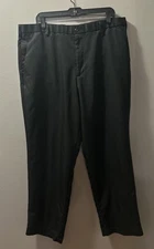 Men’s Dockers Premium Golf Pant 40X30 Black Flat Front