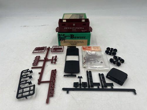 Escala Ho Bowser 55005 Pennsylvania N-5 Caboose Shadow Keystone Pitts #477531 | Zustand: New