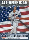 2026 Panini Prizm USA Stars & Stripes BRADEN MONTGOMERY #17 All-American