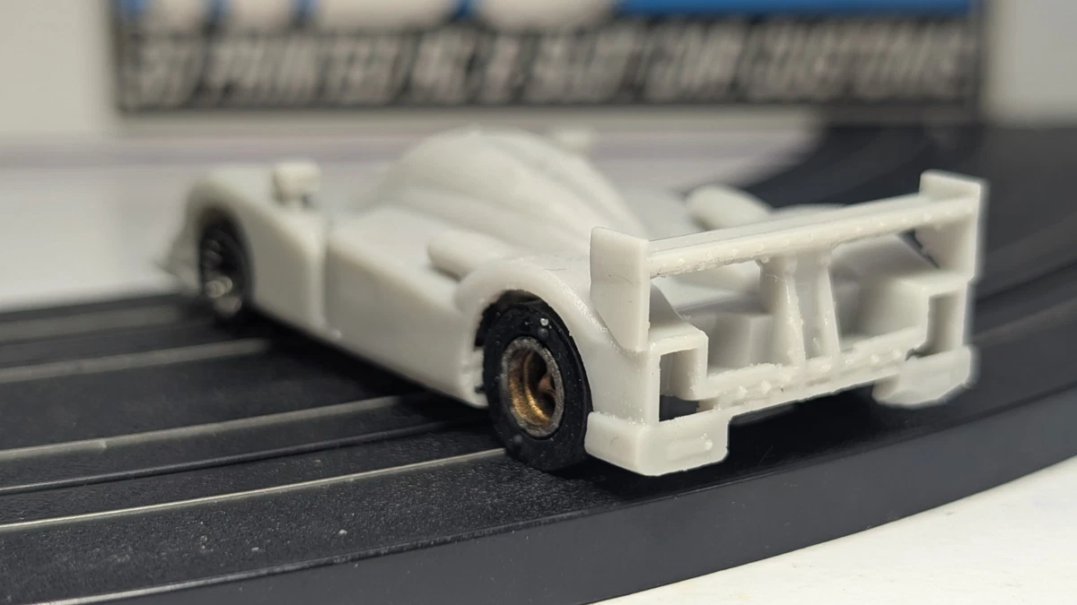 AFX Slot Car 3d Printed Body Peugeot 908 HDI Suit Mega G 1.7