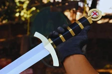 Authentic Handcrafted Templar Sword | Medieval Crusader Replica The King's Sword