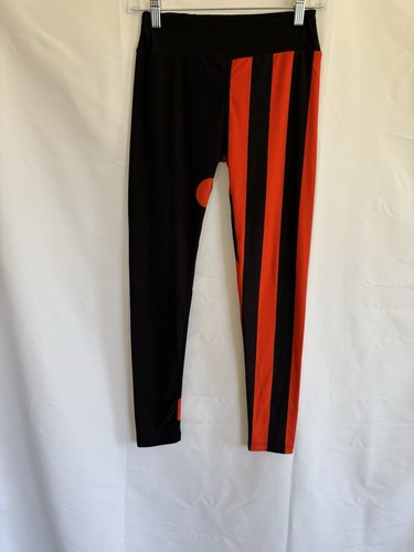 Leggings LULAROE Halloween - Motif Chauves-souris Orange, Noir, Gris - Taille Unique Neuve Avec étiquette