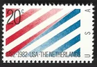 Scott#2003 20c Netherlands Treaty with USA MNHOG (A-1)