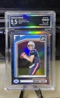 2024 Panini Donruss Rated Rookie Drake Maye #379 Optic Preview Holo  (RC) AC 9.5