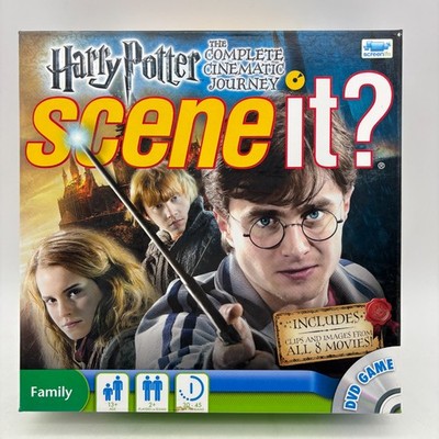 Scene It Harry Potter The Complete Cinematic Journey COMPLETE 2011 DVD Trivia