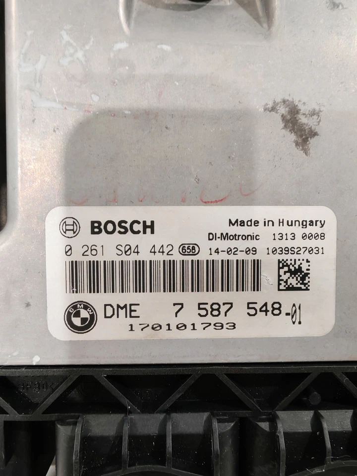 Centralina Motore ECU BOSCH MINI COOPER S R55/R56/R57 - 1.6i Turbo - DME 7587548 - Immagine 2 di 3