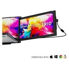 Trio 12.5" Portable Laptop Monitor Full HD USB-C Black | 101-1003P01 | Excellent