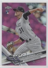 2017 Topps Chrome Pink Refractor Kyle Freeland #59 0o6v