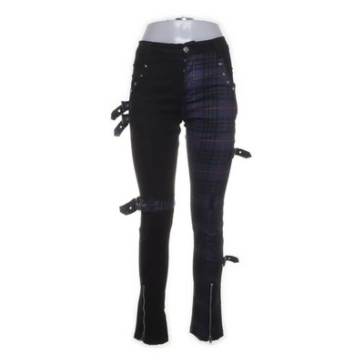 Gothicana by EMP, Hose, Größe: 27/32, Schwarz/Blau/Rot/Mehrfarbig #li8