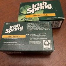 Irish Spring Original Deodorant Soap - 4oz, 2 Packs