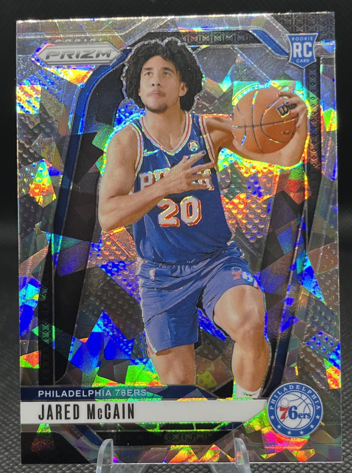 2024-25 Panini Prizm - Jared McCain #222 Ice Prizm (RC)