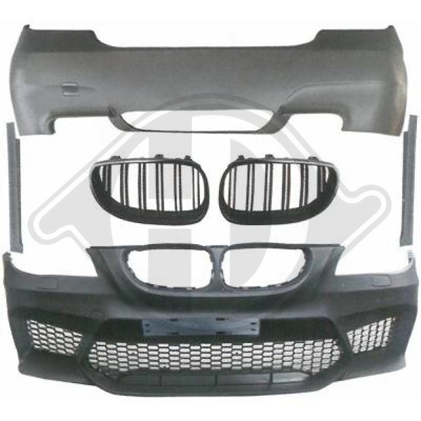 1224750 StoßStange Beidseitig Verwendbar Hinten FüR BMW 5 (E60)-image