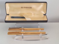 Parker - 85 ACACIA ( stylo à plume, roller), plume or 18 K - Parure de stylos