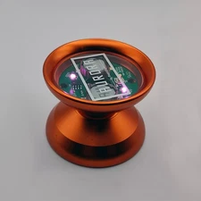 Aurora Y02 by MagicYoYo Unresponsive Metal led light up yo-yo Orange