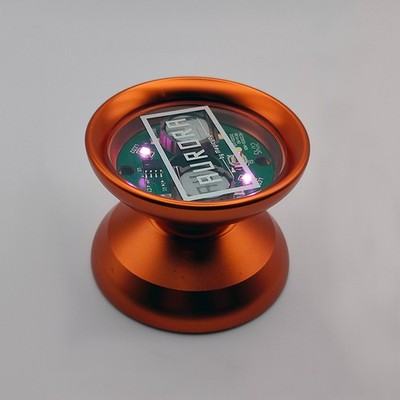 Aurora Y02 by MagicYoYo Unresponsive Metal led light up yo-yo Orange