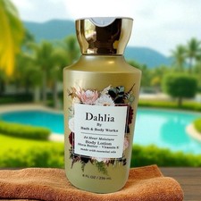 Bath  Body Works DAHLIA Body Lotion Moisturizer Cream 8oz Skincare Beauty Spa