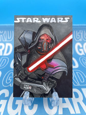 GGC Studio Star Wars Darth Malgus Artist Hand Drawn Auto Sketch Card 1/1