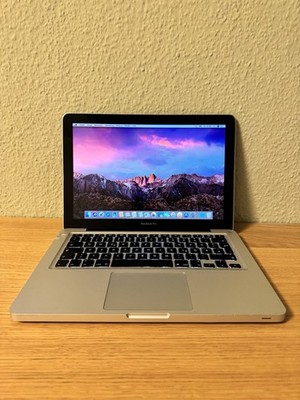 Apple MacBook Pro 13 Zoll 2011 (320GB HDD, Intel Core i5, 2,3GHz, 4GB) - silber